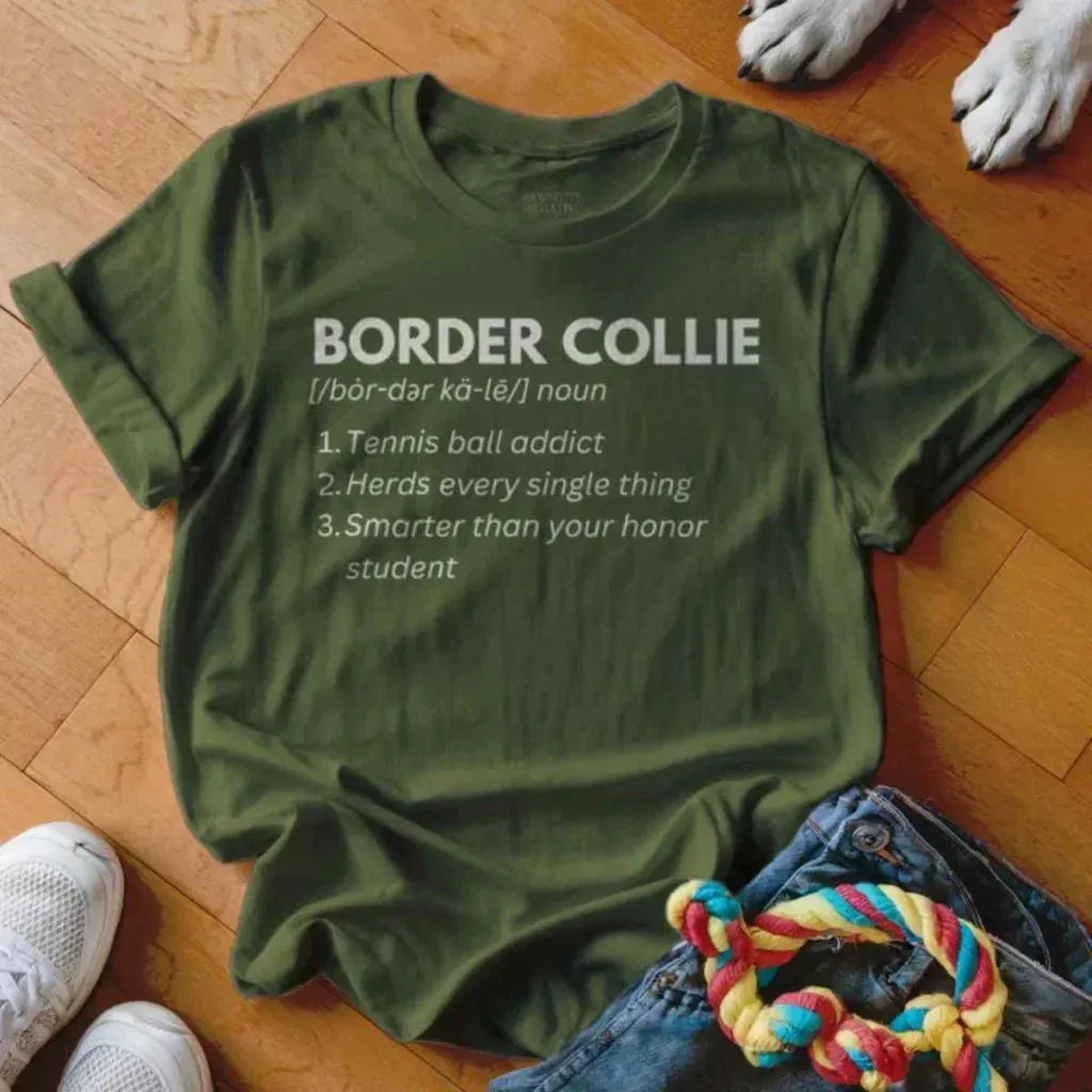Border Collie Definition Shirt - The Pawsitive Initiative