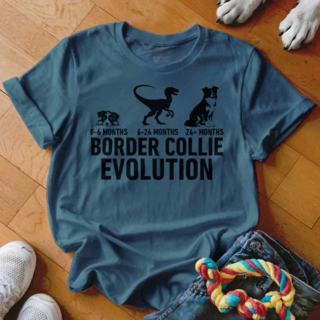 Border Collie Evolution Shirt - The Pawsitive Initiative