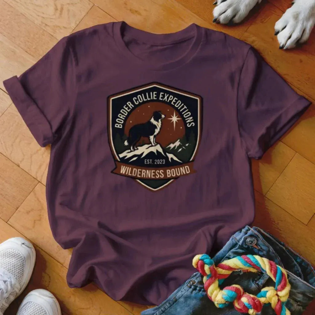 Border Collie Expeditions Shirt - The Pawsitive Initiative