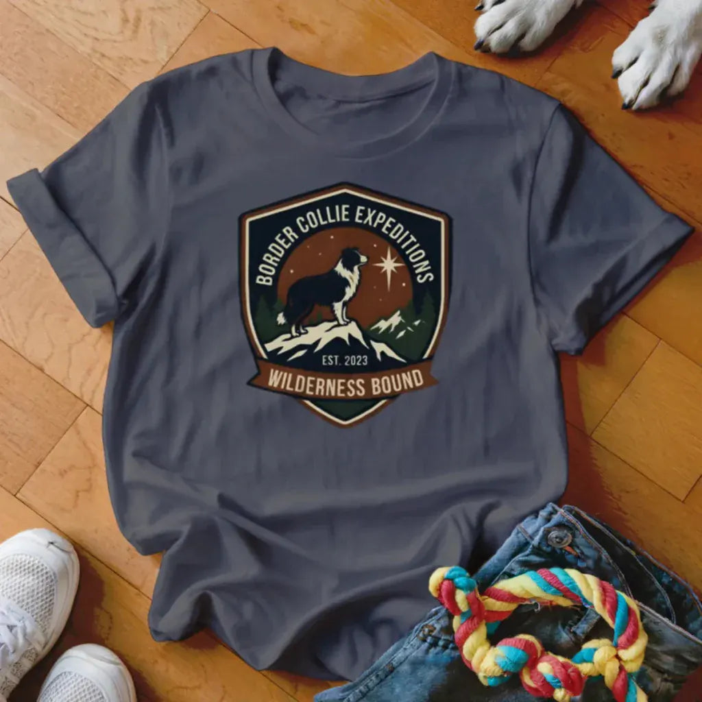Border Collie Expeditions Shirt - The Pawsitive Initiative