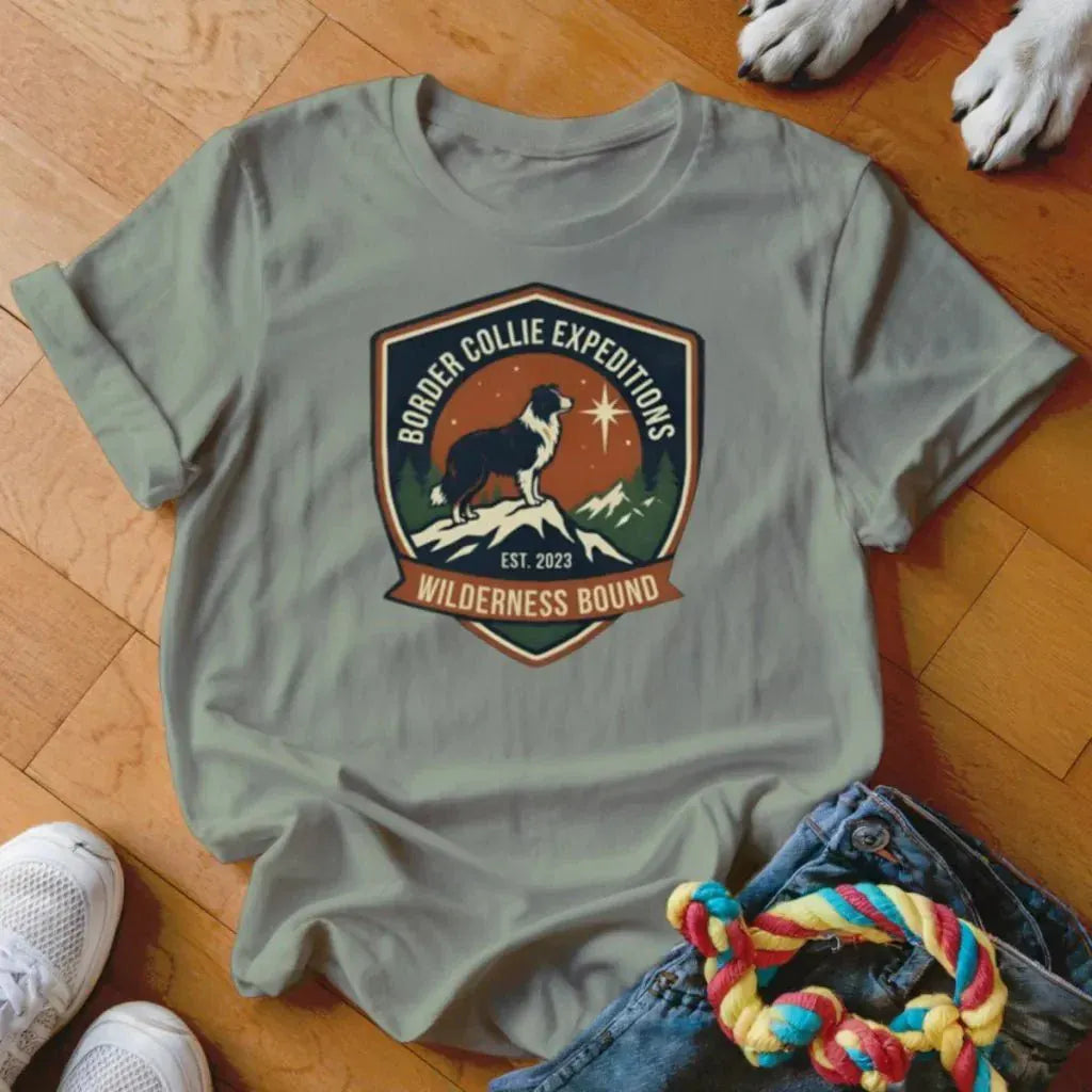 Border Collie Expeditions Shirt - The Pawsitive Initiative