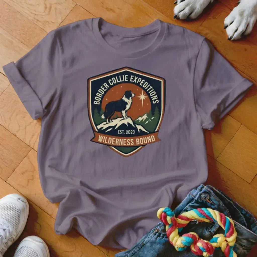 Border Collie Expeditions Shirt - The Pawsitive Initiative