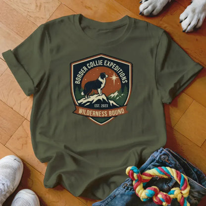 Border Collie Expeditions Shirt - The Pawsitive Initiative