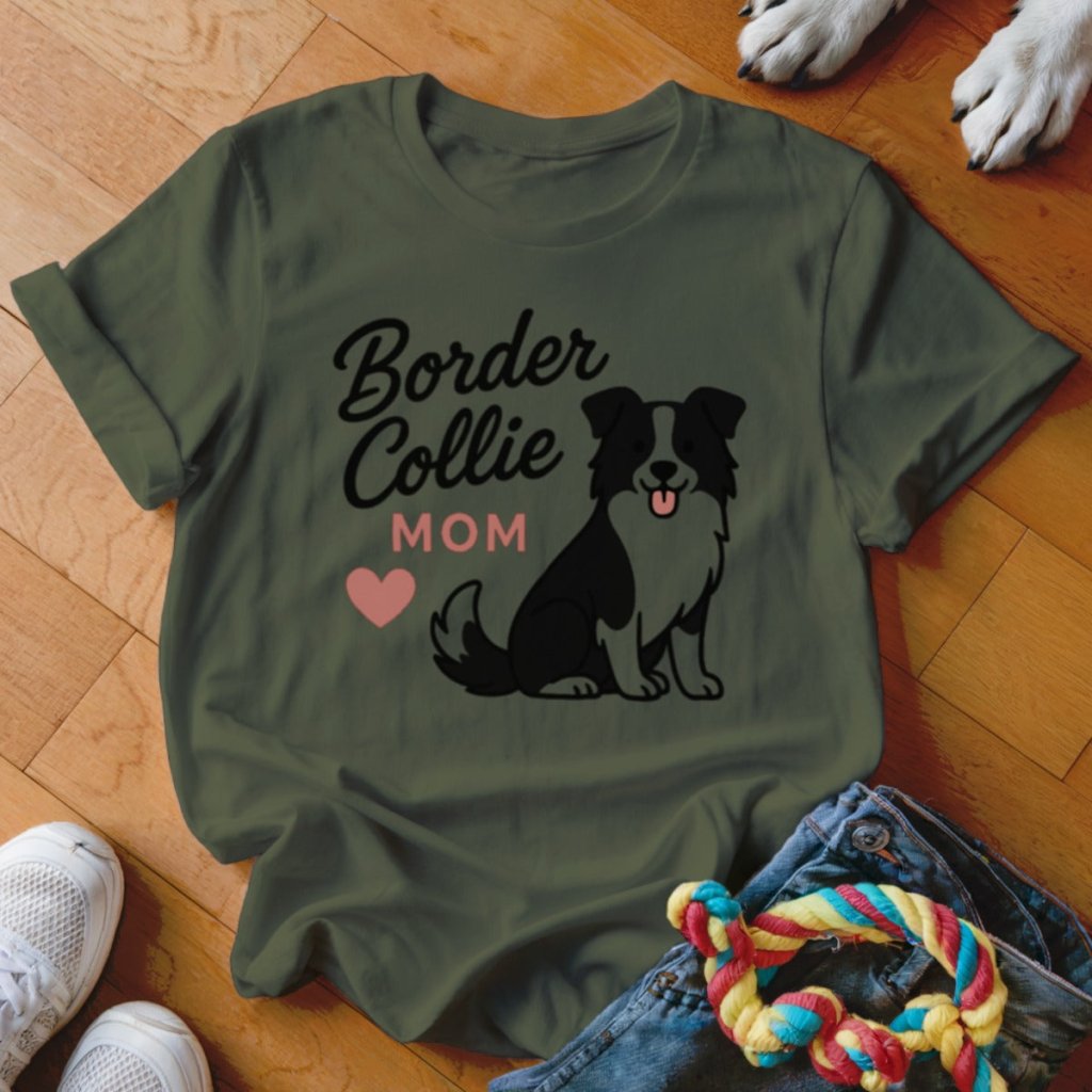 Border Collie Mom Shirt - The Pawsitive Initiative