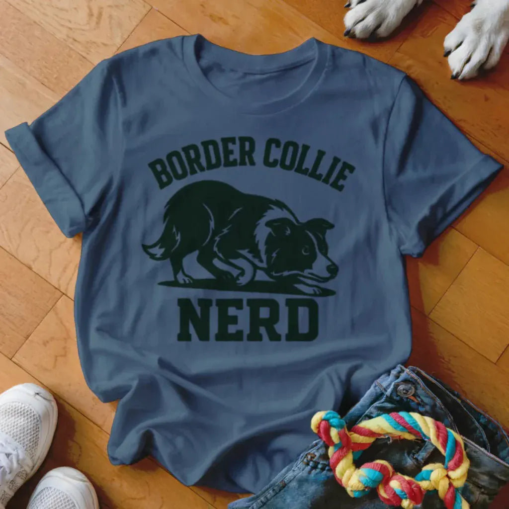 Border Collie Nerd Shirt - The Pawsitive Initiative