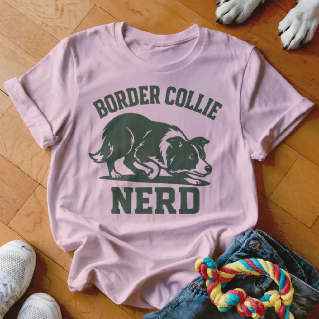 Border Collie Nerd Shirt - The Pawsitive Initiative