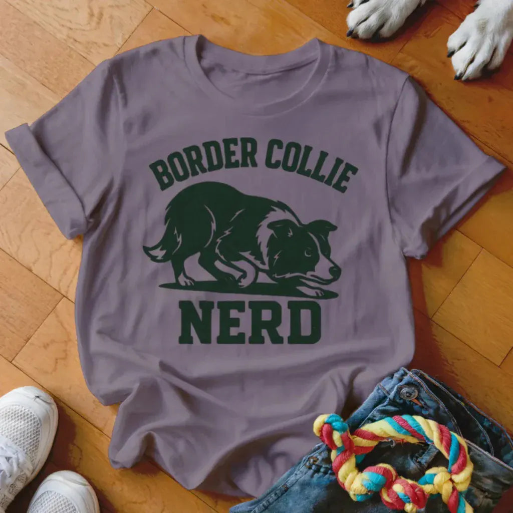 Border Collie Nerd Shirt - The Pawsitive Initiative