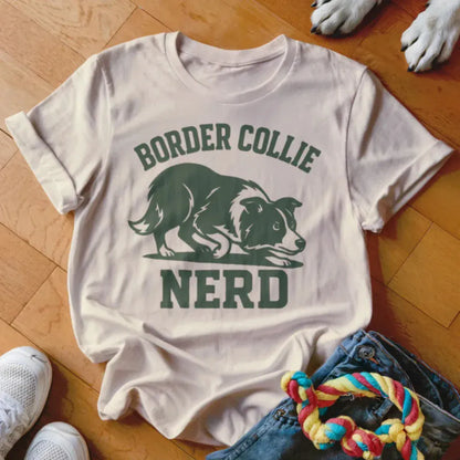 Border Collie Nerd Shirt - The Pawsitive Initiative