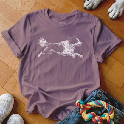 Border Collie Running Shirt - The Pawsitive Initiative