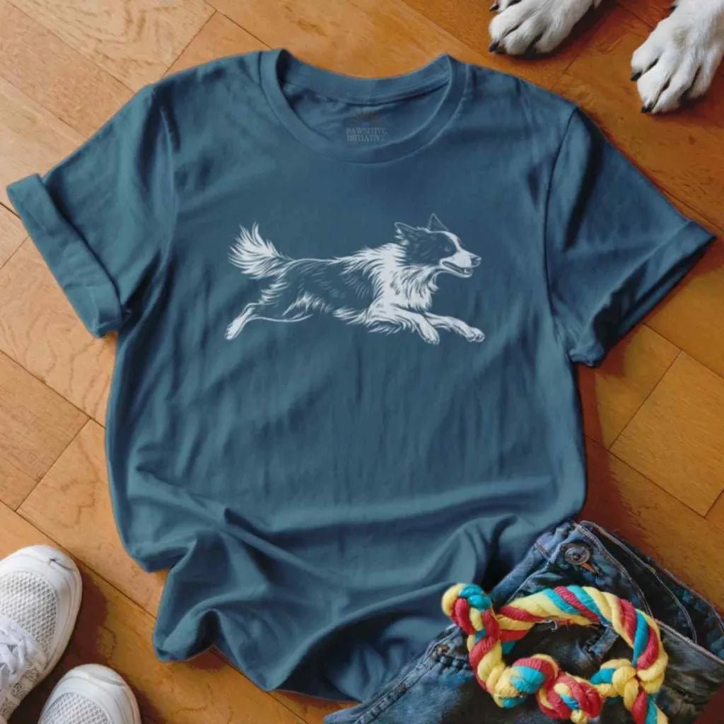 Border Collie Running Shirt - The Pawsitive Initiative