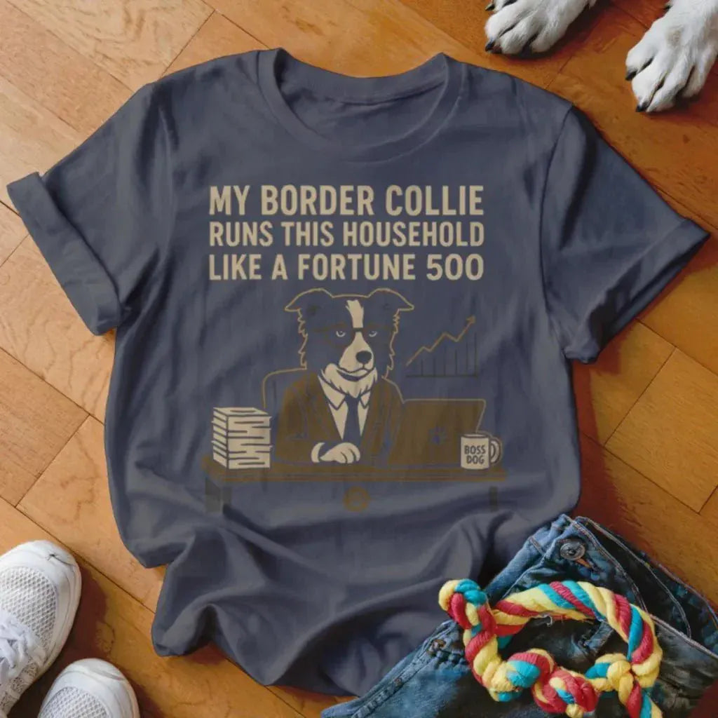 Border Collie Runs This House Shirt - The Pawsitive Initiative