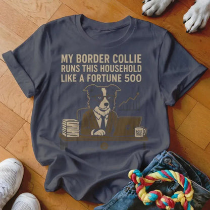Border Collie Runs This House Shirt - The Pawsitive Initiative
