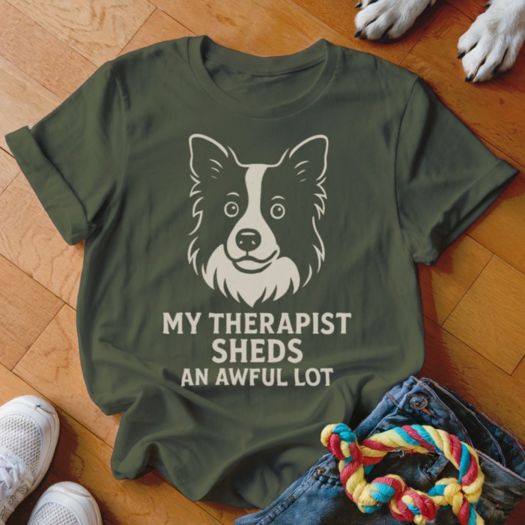 Border Collie Sheds Shirt - The Pawsitive Initiative