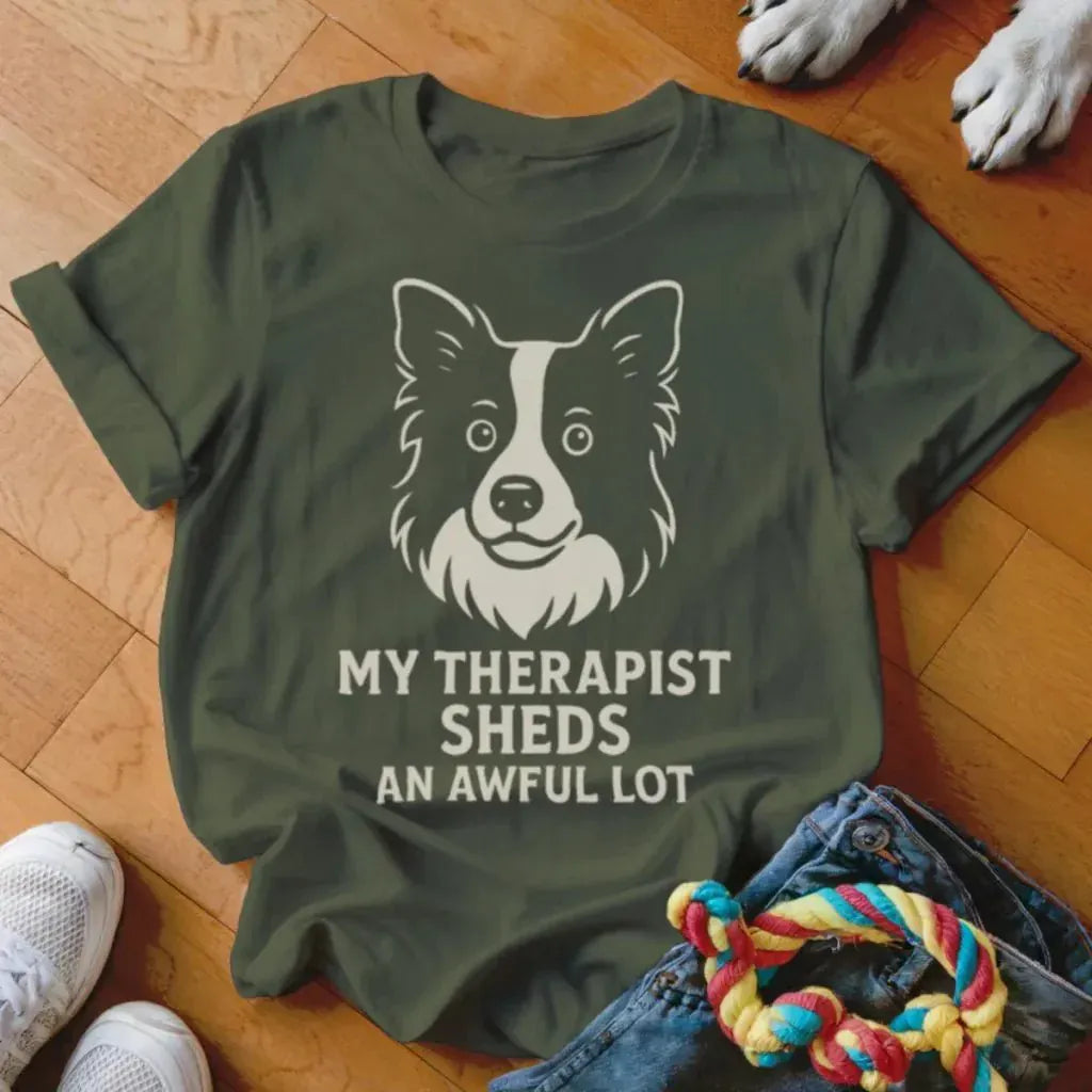 Border Collie Sheds Shirt - The Pawsitive Initiative