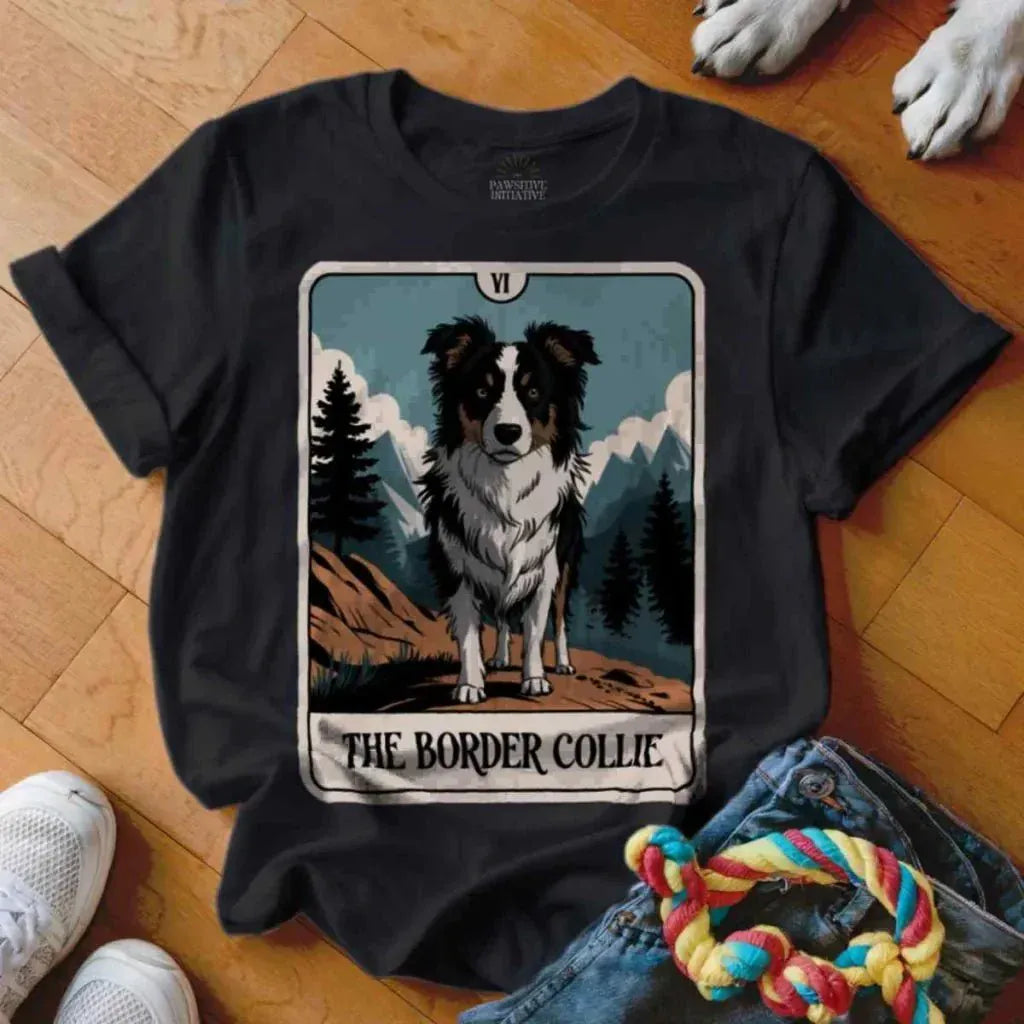 Border Collie Tarot Card Shirt - The Pawsitive Initiative