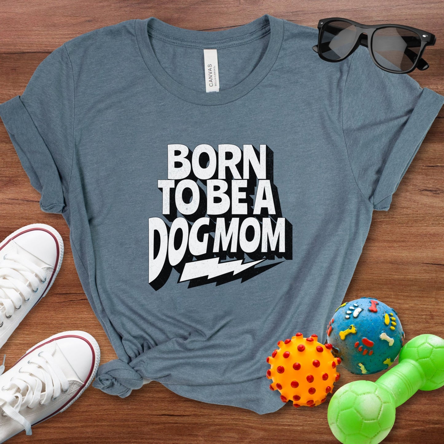 Born To Be a Dog Mom Shirt - The Pawsitive Initiative