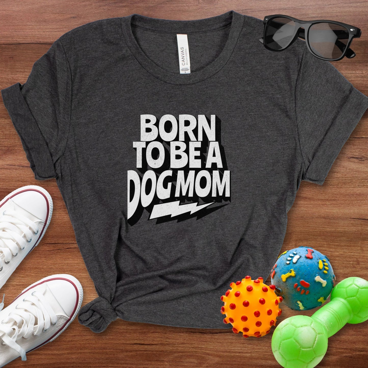 Born To Be a Dog Mom Shirt - The Pawsitive Initiative