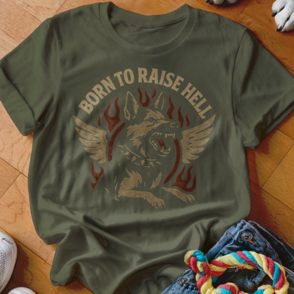 Born to Raise Hell Shirt - The Pawsitive Initiative