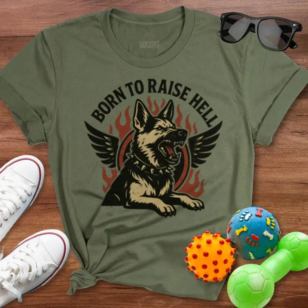 Born to Raise Hell Shirt - The Pawsitive Initiative