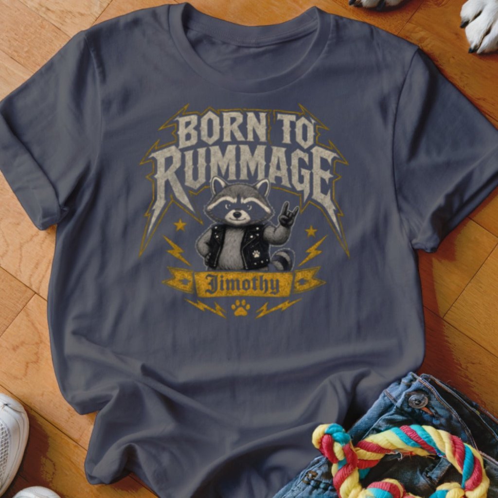 Born to Rummage Shirt - The Pawsitive Initiative