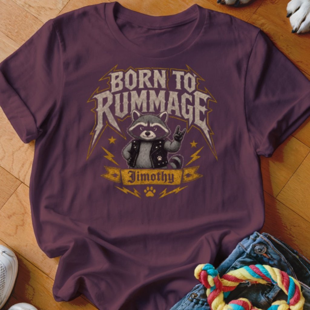 Born to Rummage Shirt - The Pawsitive Initiative