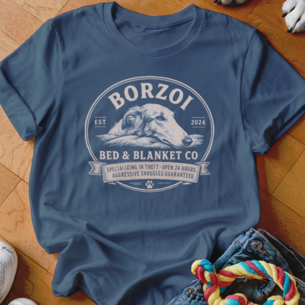 Borzoi Bed & Blanket Co Shirt - The Pawsitive Initiative