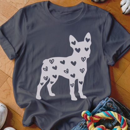 Boston Terrier Hearts Shirt - The Pawsitive Initiative