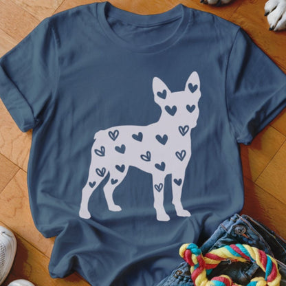 Boston Terrier Hearts Shirt - The Pawsitive Initiative