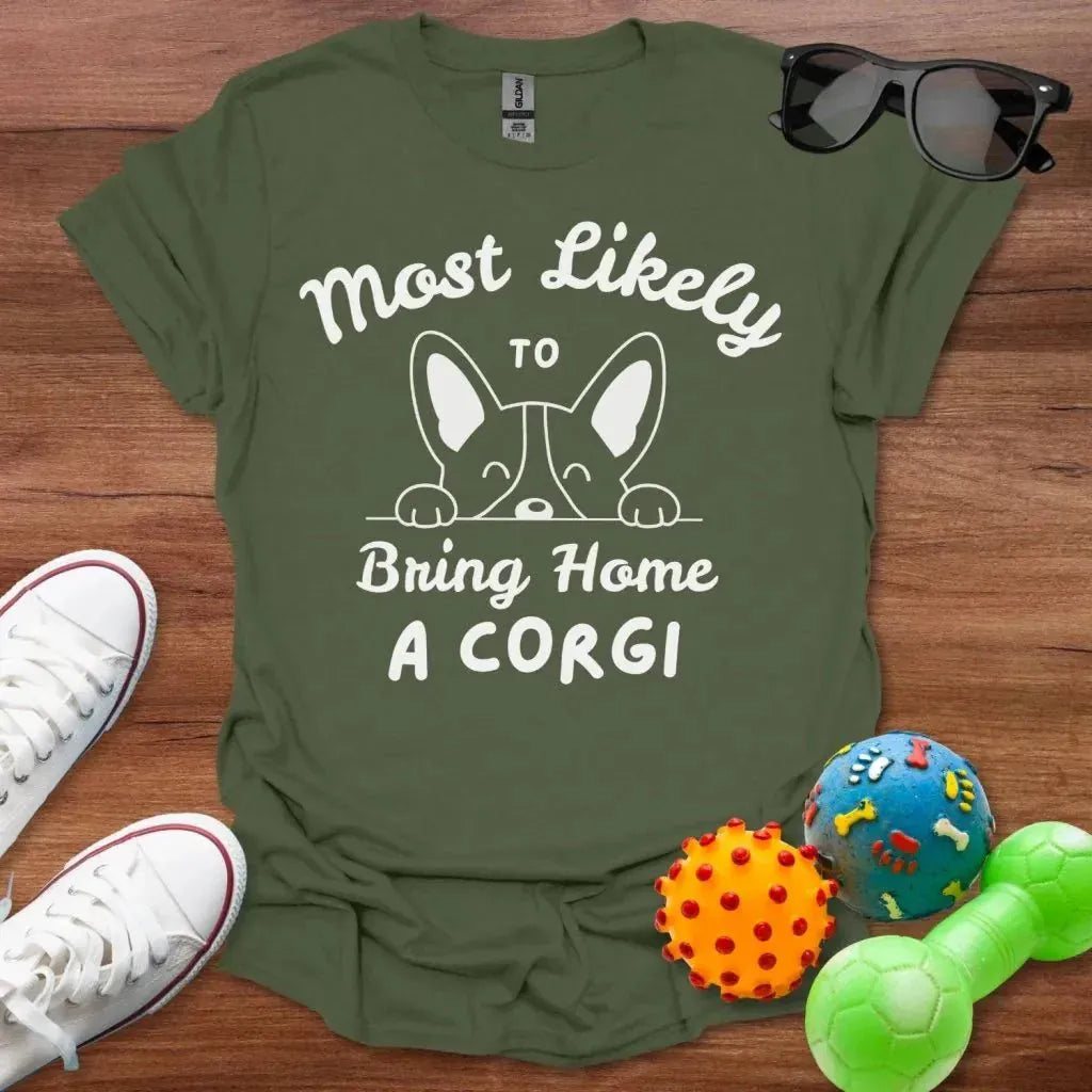 Bring Home a Corgi Shirt - The Pawsitive Initiative