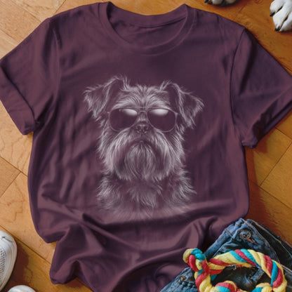 Brussels Griffon in Aviators Shirt - The Pawsitive Initiative