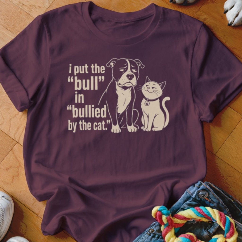 Bull in Bullied Shirt - The Pawsitive Initiative