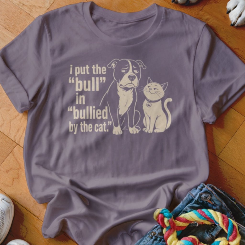 Bull in Bullied Shirt - The Pawsitive Initiative