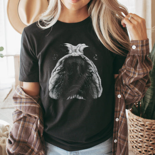 Bulldog Snoot Shirt - The Pawsitive Initiative