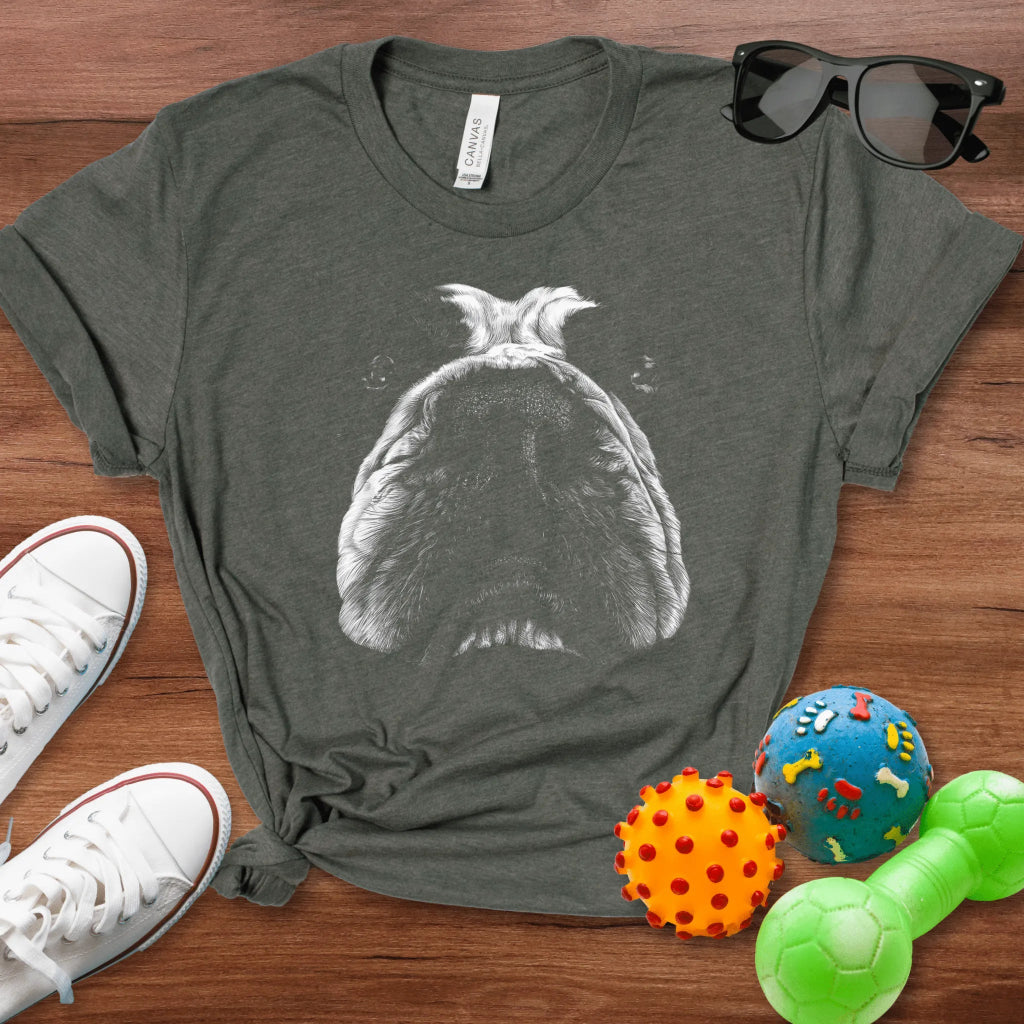 Bulldog Snoot Shirt - The Pawsitive Initiative