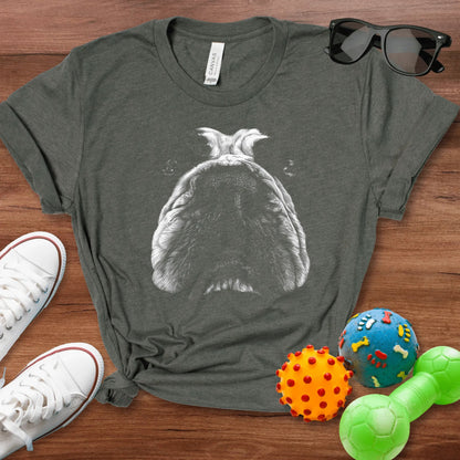 Bulldog Snoot Shirt - The Pawsitive Initiative