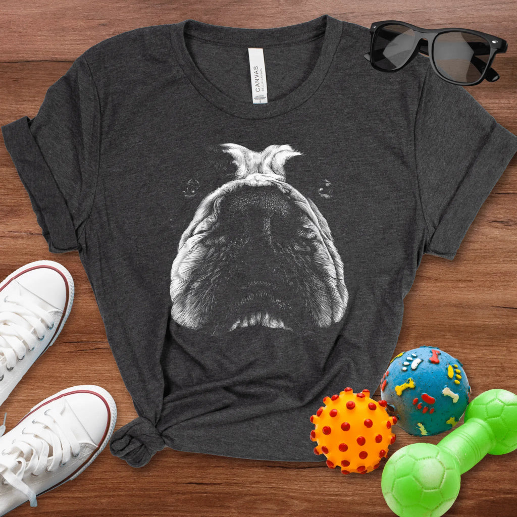 Bulldog Snoot Shirt - The Pawsitive Initiative