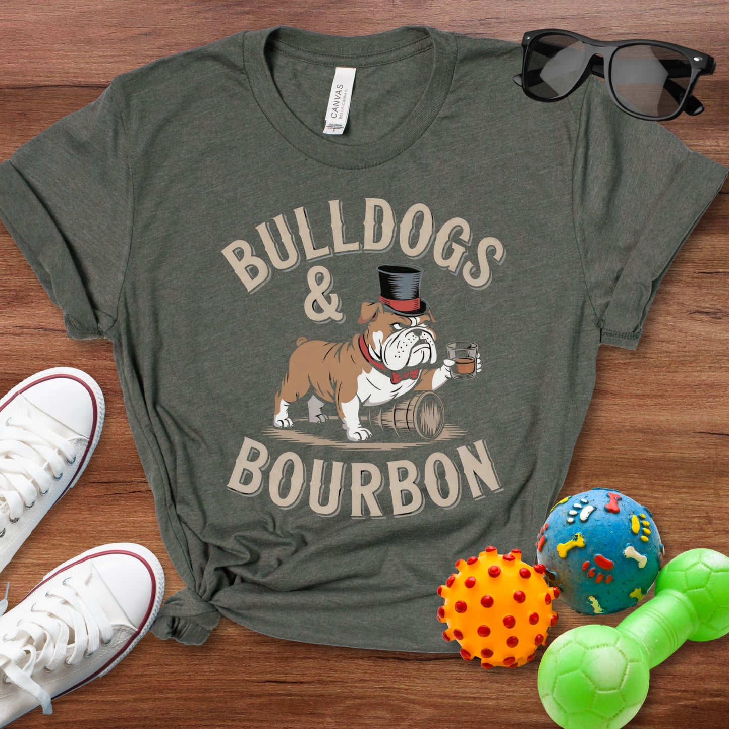 Bulldogs & Bourbon Shirt - The Pawsitive Initiative