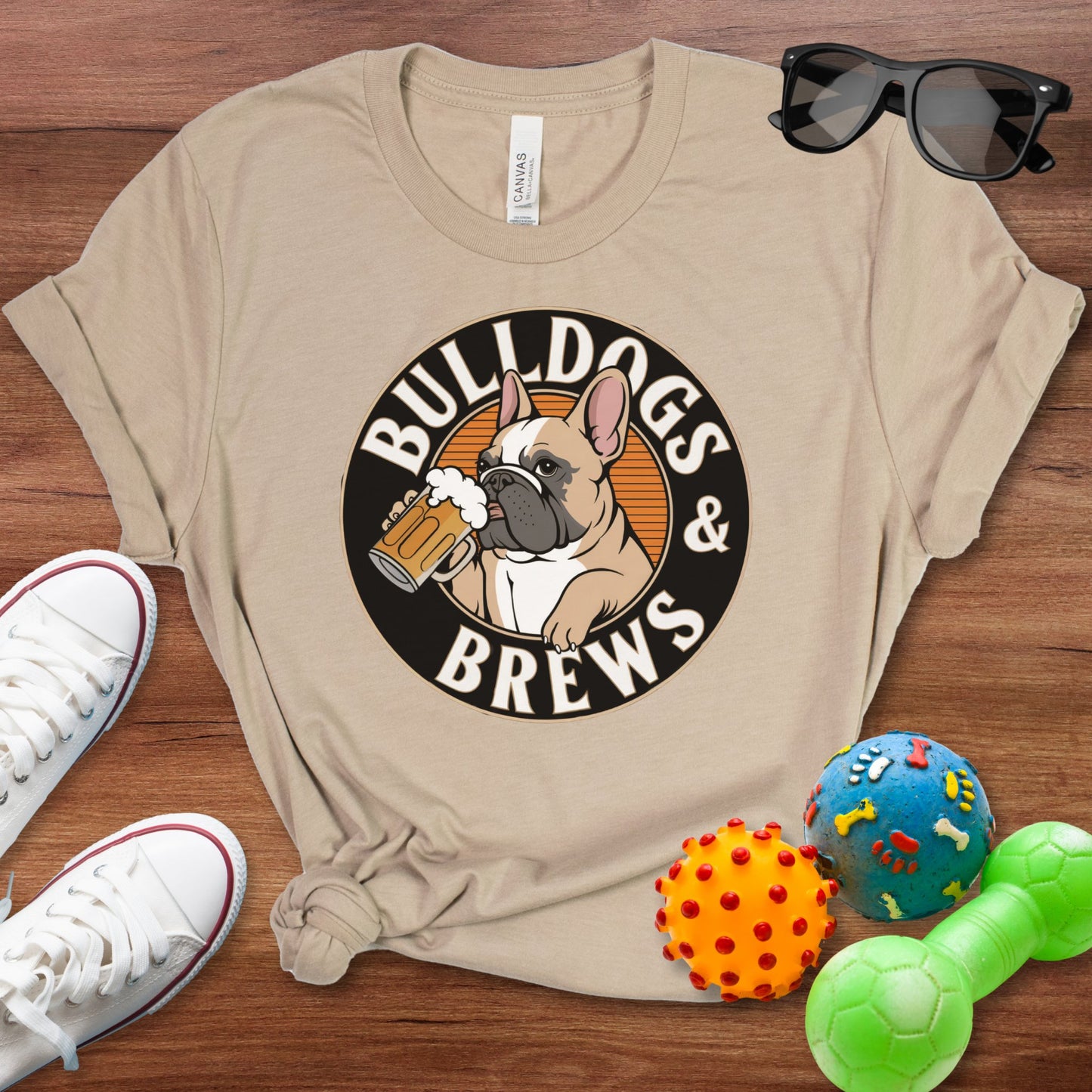 Bulldogs & Brews Shirt - The Pawsitive Initiative