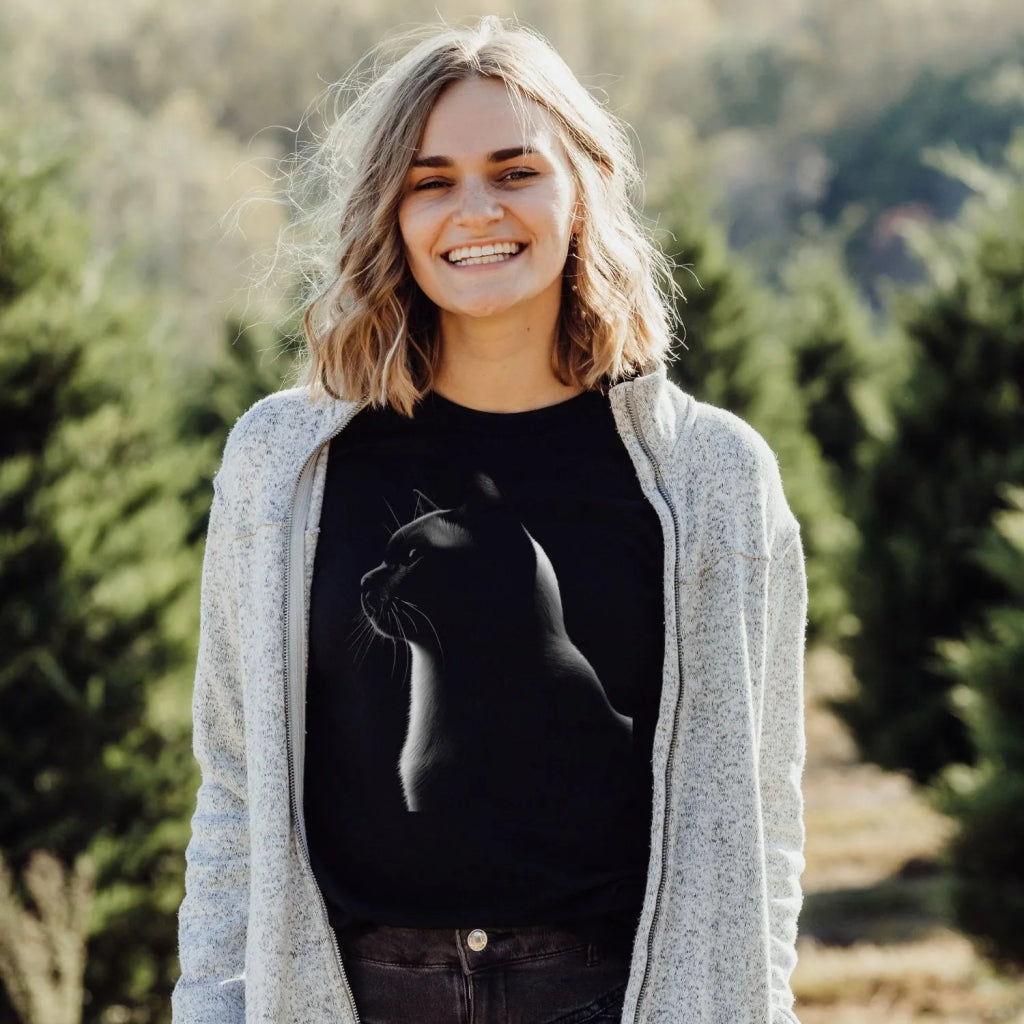 Burmese Cat Silhouette Shirt - The Pawsitive Initiative