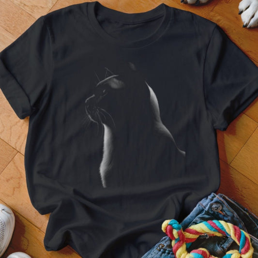 Burmese Cat Silhouette Shirt - The Pawsitive Initiative