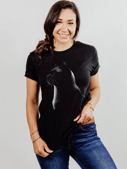 Burmese Cat Silhouette Shirt - The Pawsitive Initiative