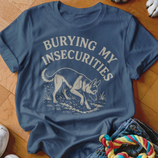 Burying My Insecurities Shirt - The Pawsitive Initiative