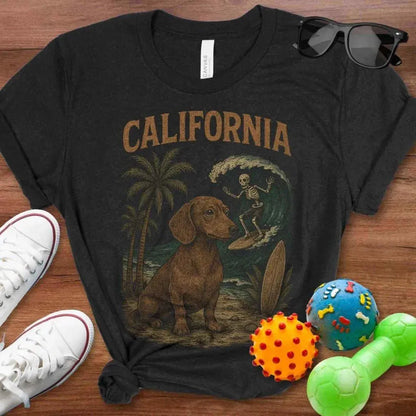 California Dachshund Shirt - The Pawsitive Initiative