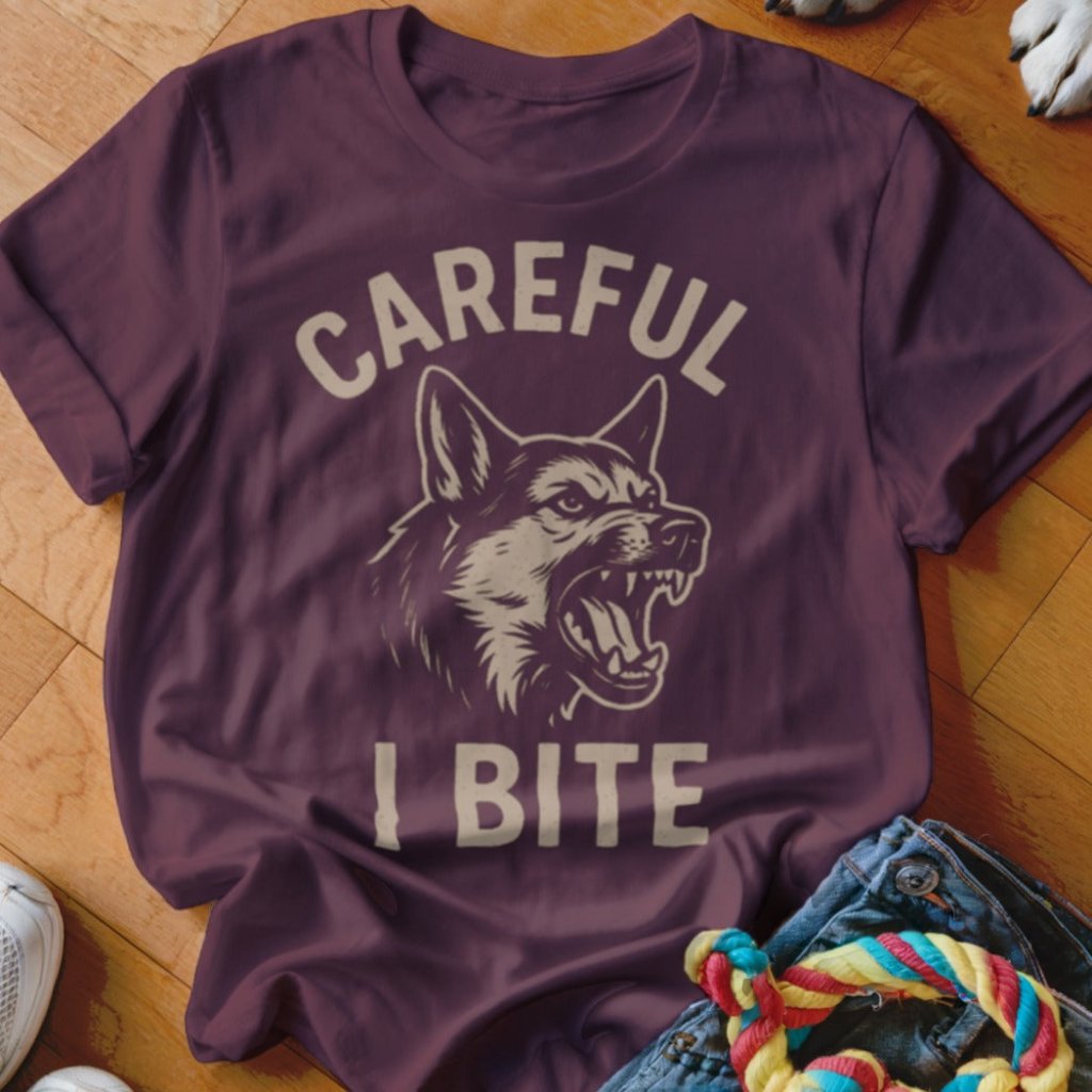 Careful I Bite Shirt - The Pawsitive Initiative