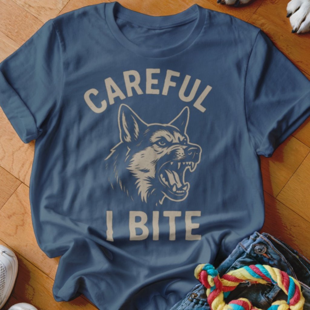 Careful I Bite Shirt - The Pawsitive Initiative