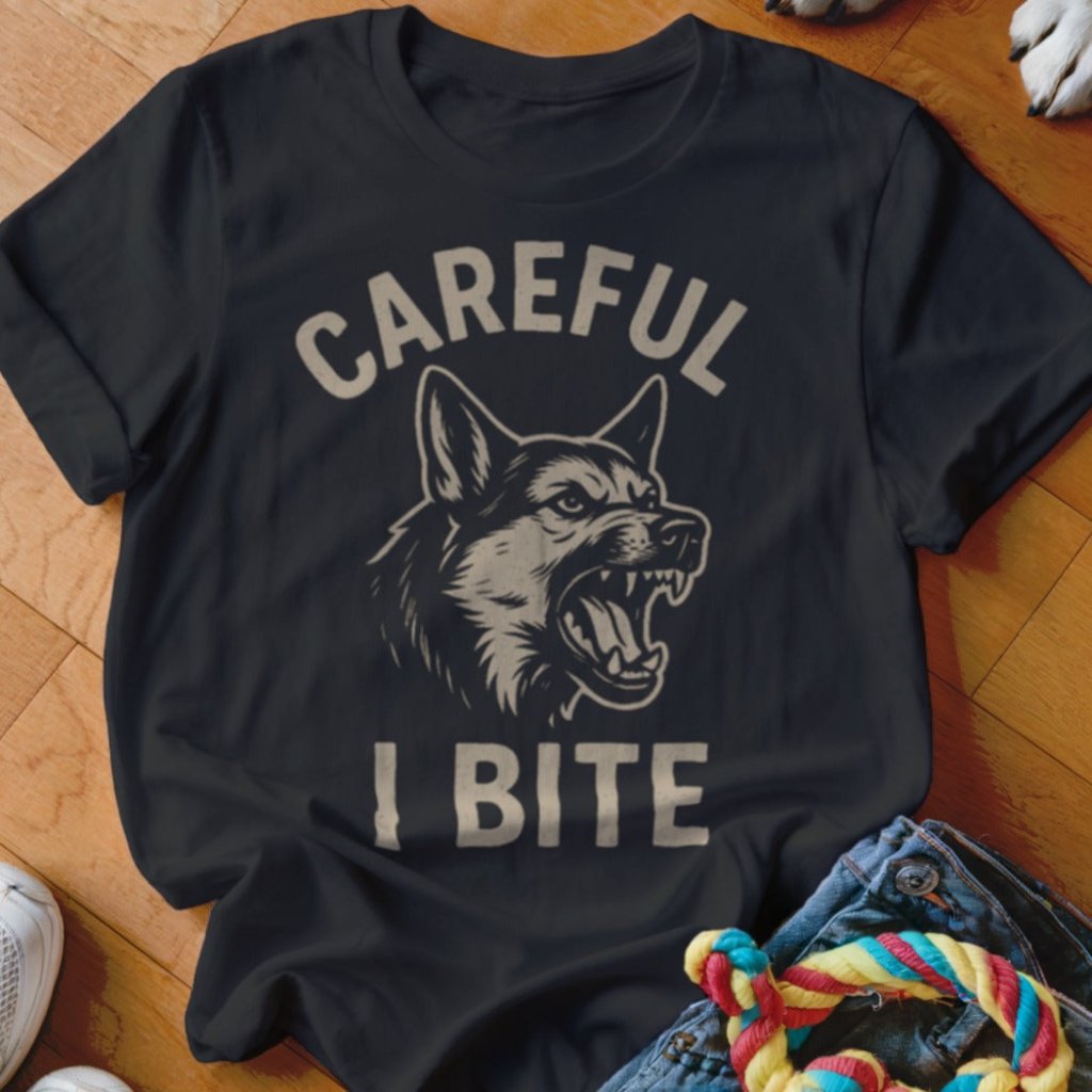 Careful I Bite Shirt - The Pawsitive Initiative