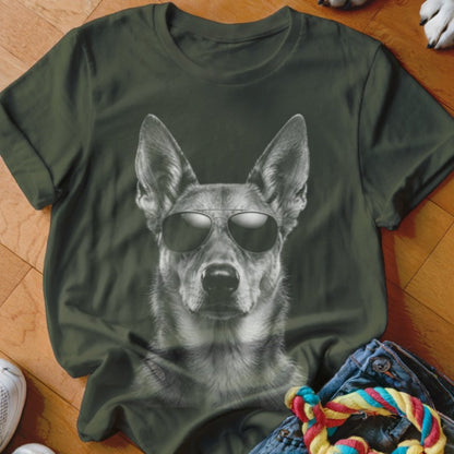Carolina Dog in Aviators Shirt - The Pawsitive Initiative