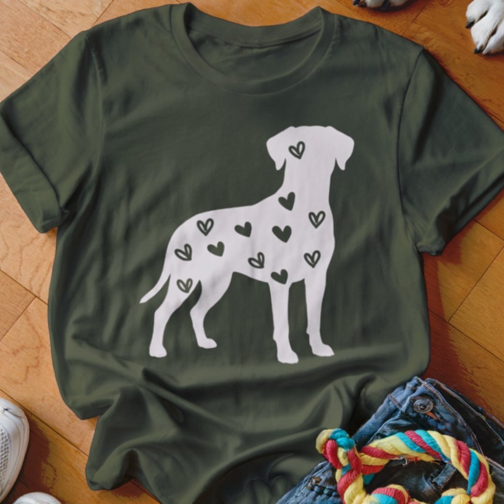 Catahoula Hearts Shirt - The Pawsitive Initiative
