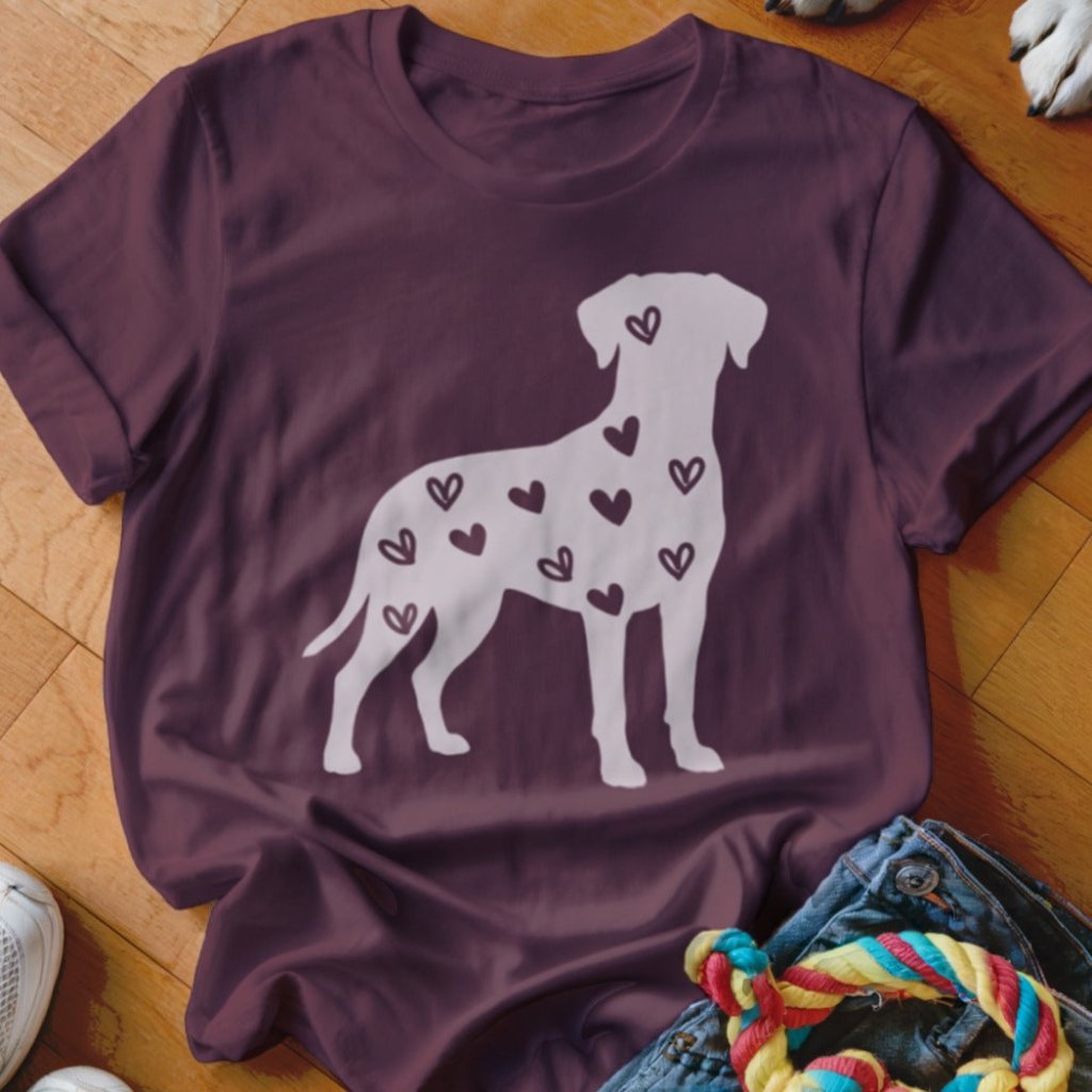 Catahoula Hearts Shirt - The Pawsitive Initiative