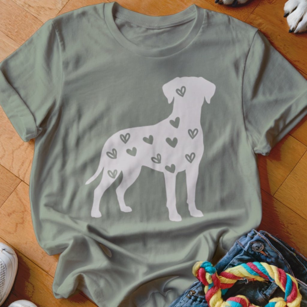Catahoula Hearts Shirt - The Pawsitive Initiative